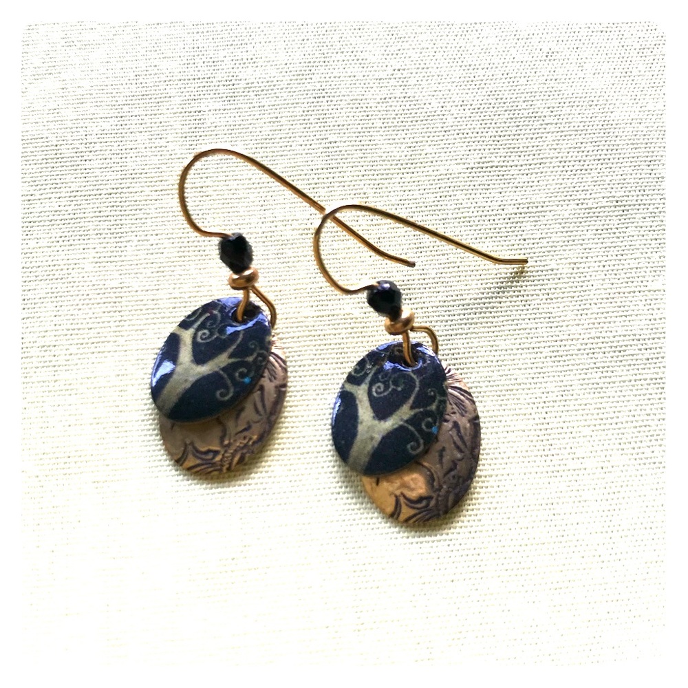 Tree earrings NWOT